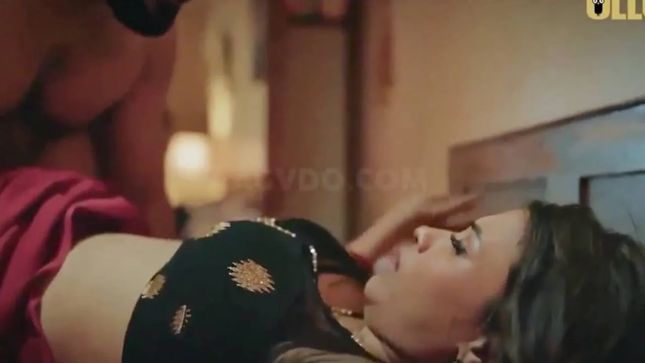 Aroused nude wife riding dick wildly in Telugu adult web series