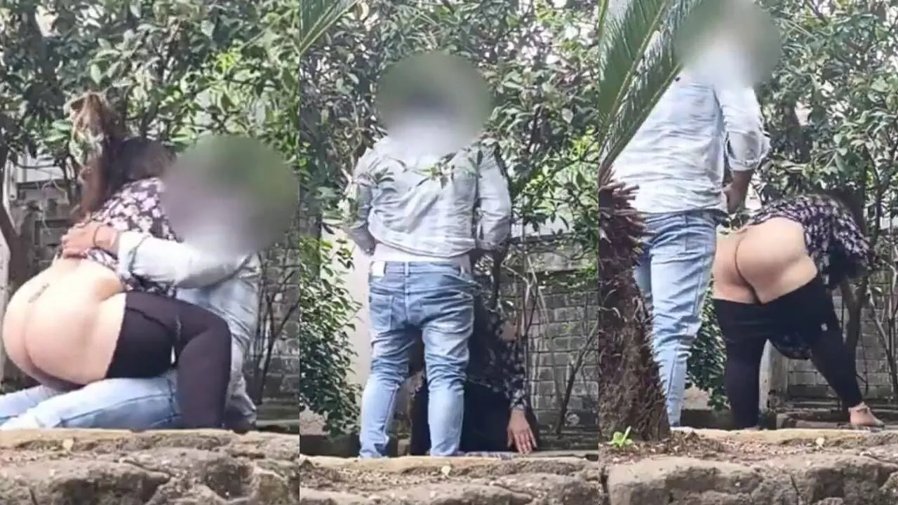 Big ass Indian aunty risky sex with secret bf in the park