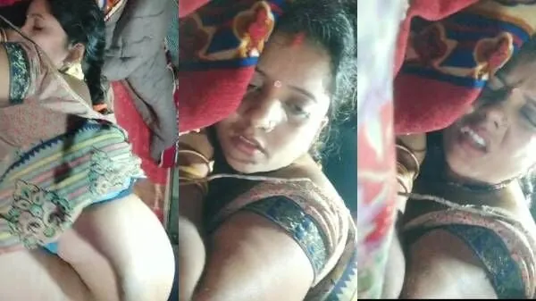Busty ass Rajasthani village wife fucked from behind by husband
