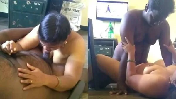 Chubby Tamil computer center bhabhi screwed by horny boss