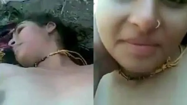 Cute Faizabad girlfriend painful outdoor chudai with Hindi audio