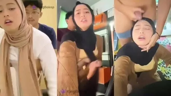 Cute Indonesian fashion vlogger hot sex & cum facial viral video