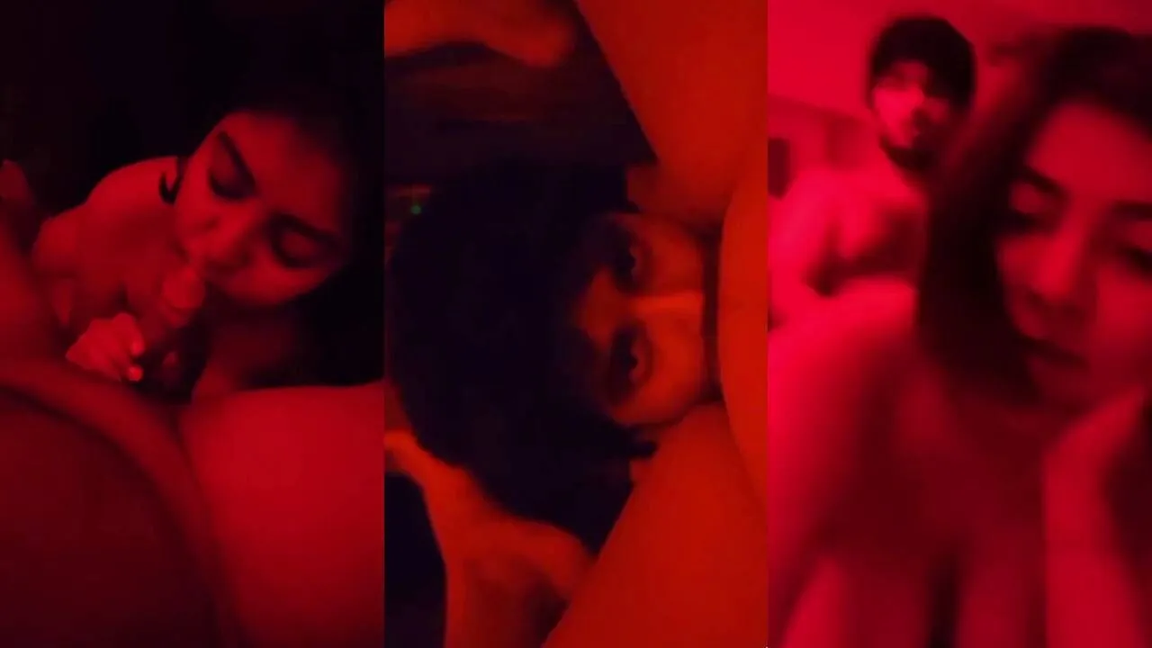 Desi maal wife deep throating and fucking in doggy style at night