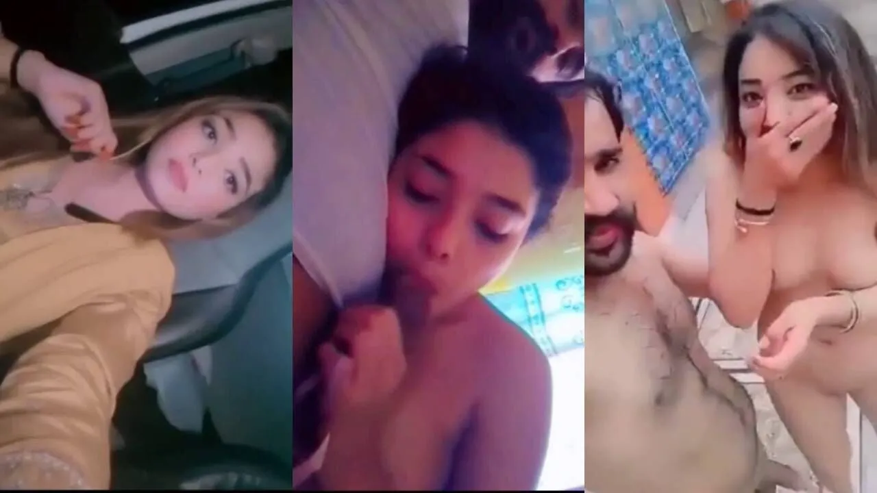 Famous Pakistani TikTok couple viral nude blowjob video