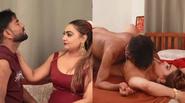 Guilt-ridden hubby giving BBW wife best fuck with Hindi audio
