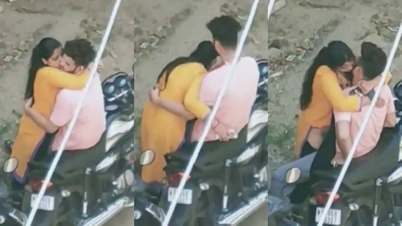 Gutsy Indian girl sucking bf\