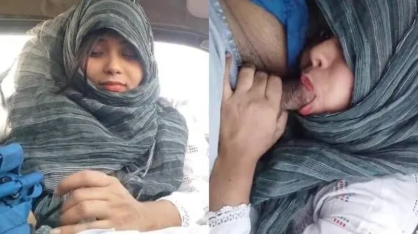 Horny girl Zahra sucks bf\