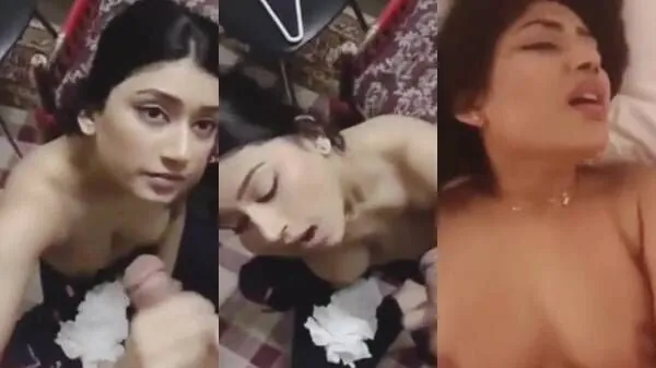 Hot Mumbai girl handjob & saying "bas karo bas" during hard fuck