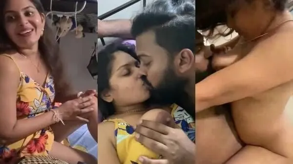 Newly married Indian couple\