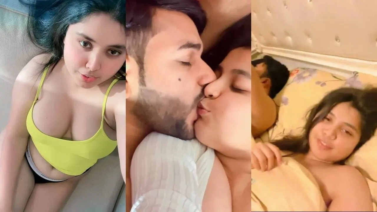 Paki TikTok star Muqadas Usman kissing and semi nude video