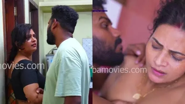 Sexy Tamil velaikari tempts her man for sex (web series)