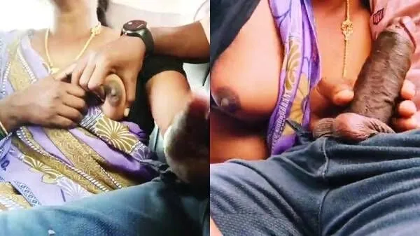 Telugu wife blowing and handjob to leaving abroad hubby in car
