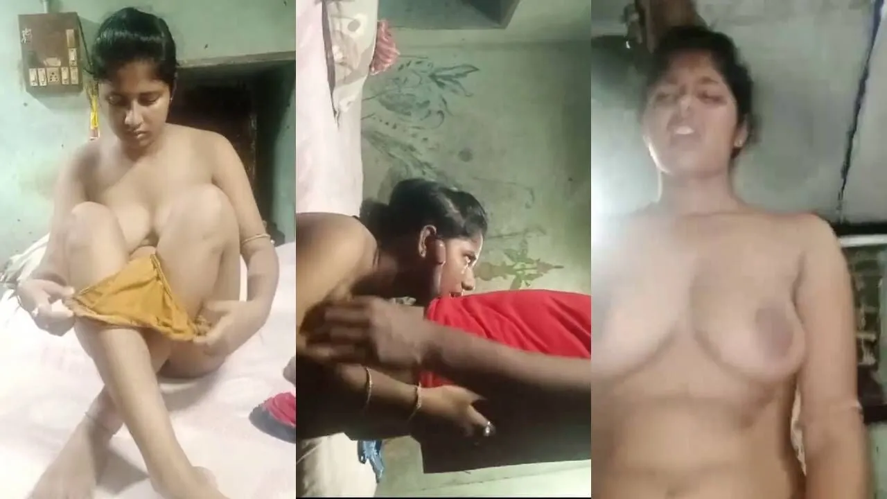 Young village girl giving blowjob and teaching sex to amateur bf