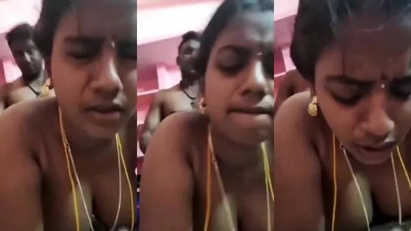 Traditional Tamil wife totally enjoying her first time doggy fuck