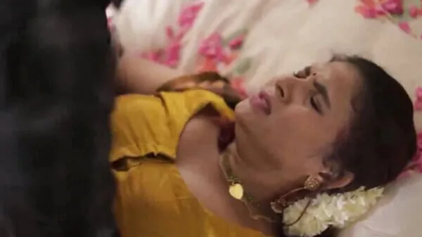 Beautiful Kerala bride first night sex on floral bed short film